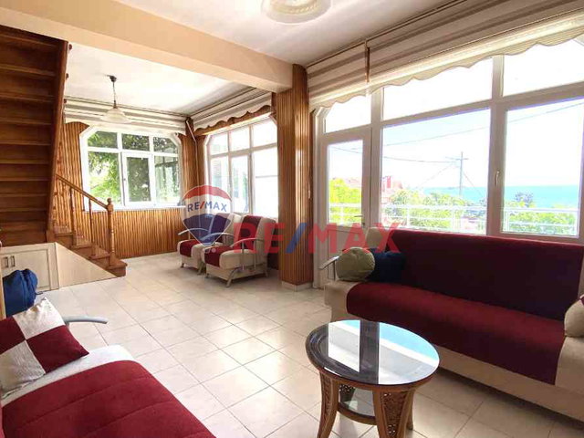 REMAX GELIŞIM'DEN DEREAĞZI'NDA 5+2 DENİZ MANZARALI EŞYALI