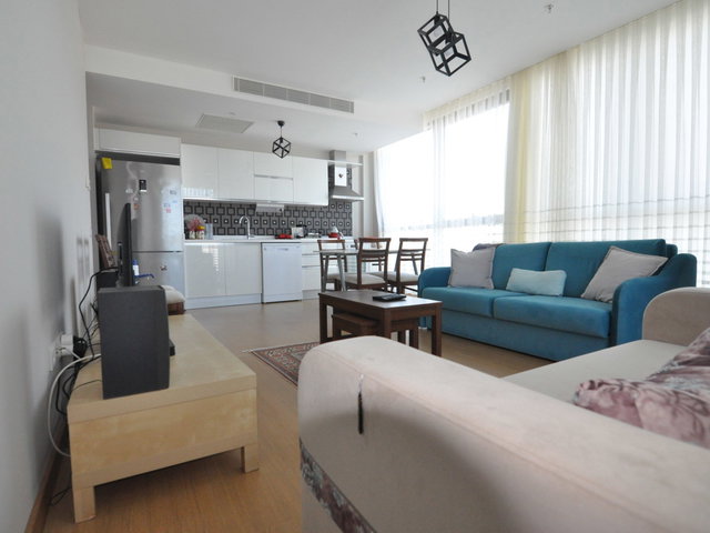 RİTİM'DE ŞEHİR &DENİZ MANZARALI FULL EŞYALI 2+1 KİRALIK DAİRE