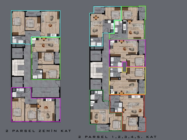BORNOVA ERZENE MAH. SİTE İÇERİSİNDE SATILIK 1+1 DAİRE