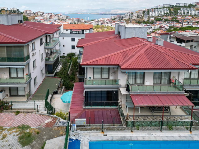 GAZİPAŞA MAH. OK VADİ'DE SATILIK HAVUZLU,BAHÇELİ  1+1 DAİRE..