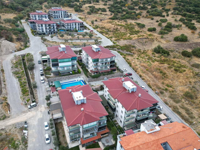 GAZİPAŞA MAH. OK VADİ'DE SATILIK HAVUZLU,BAHÇELİ  1+1 DAİRE..
