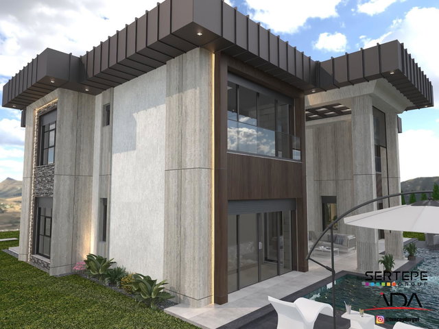 REMAX BEYAZDAN NEXTOPIA BADEMLI DE SATILIK VILLA