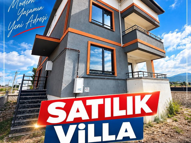 YENİ EVİNİZ SİZİ BEKLİYOR-İSKANLI VE OTURUMA HAZIR VİLLA