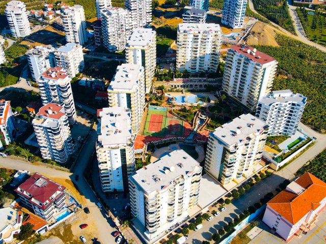MAHMUTLAR GENİŞ 2+1 ODALI EŞYALI DENİZ MANZARALI RESİDENCE