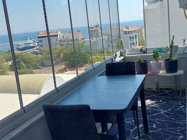DENİZ MANZARALI, MASRAFSIZ VE GENİŞ DUBLEKS DAİRE