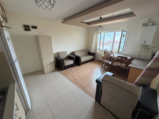 ZİRVEKENT TOKİ'DE KATTA 1+1 KİRALIK EŞYALI DAİRE