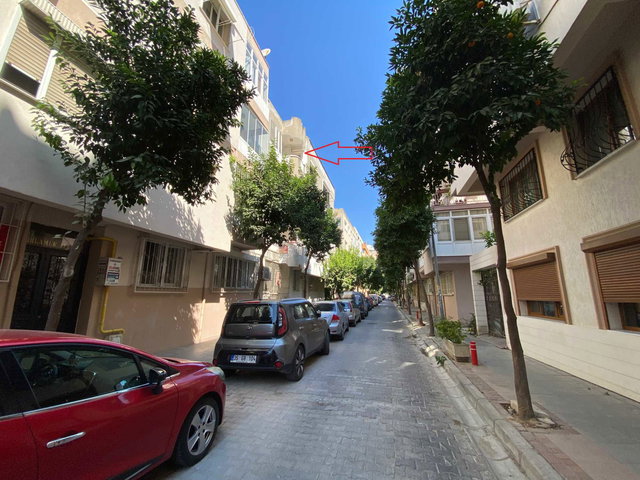 ALSANCAK KAHRAMANLAR'DA DOĞALGAZLI GENIŞ 2+1 KIRALIK DAIRE