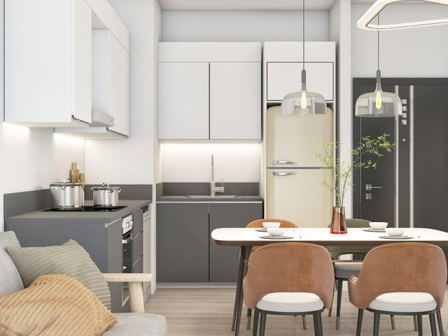 YENİFİKİRTEPE ETAP 6 'DA 1+1 KİRALIK GENİŞ OFİSE UYGUN DAİRE