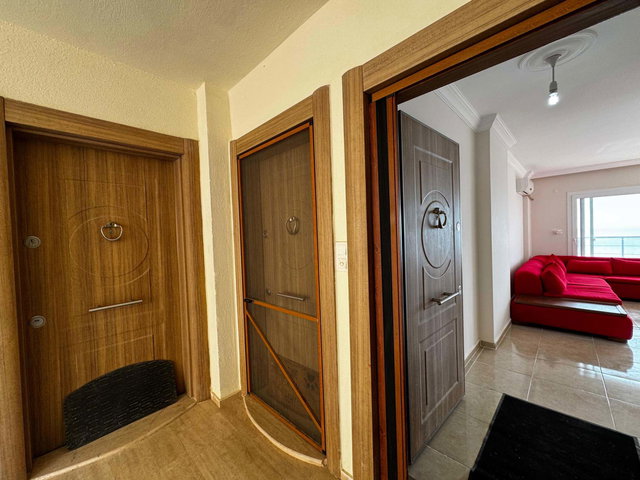 AKBÜK KOYUNA HÂKİM, FULL DENİZ MANZARALI EŞYALI 1+1 DAİRE !