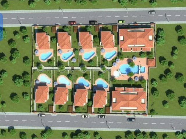 İNŞA HALİNDE ( NATAMAM ) | SATILIK HAVZLU VİLLA + NATAMAM (1+1) GİRİŞ DAİRE + NATAMAM (3+1) DUBLEKS