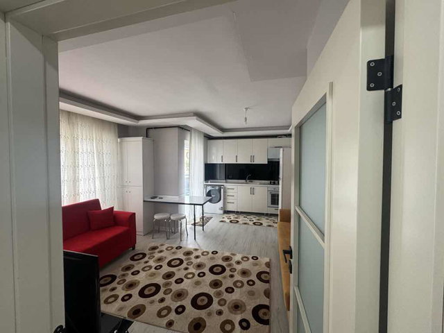 ANKARA ÇUBUK’TA SIFIR BİNADA EŞYALI 1+1 KİRALIK DAİRE | BALKONLU, YERDEN ISITMALI