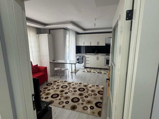 ANKARA ÇUBUK’TA SIFIR BİNADA EŞYALI 1+1 KİRALIK DAİRE | BALKONLU, YERDEN ISITMALI