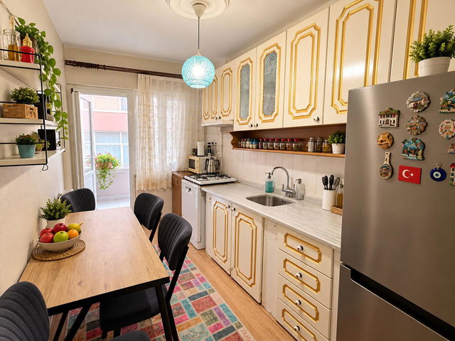 MELEK KUMANLI’DAN GENİŞ KULLANIM ALANLI, BALKONLU 3+1 SATILIK DAİRE