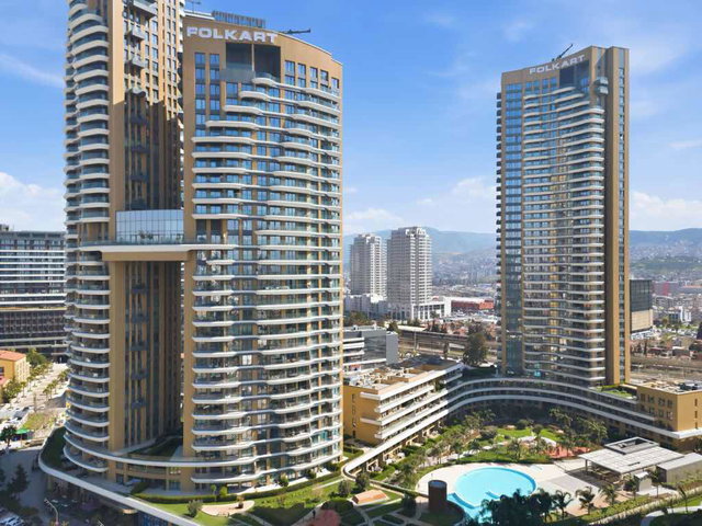 FOLKART VEGA A BLOKTA BALKONLU KİRALIK 1+1 DAİRE
