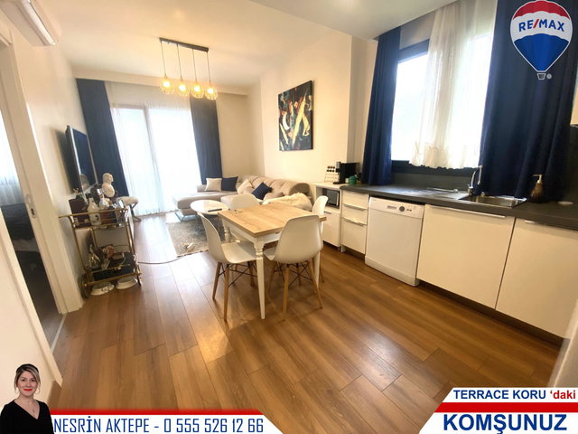 ALEMDAĞ TERRACE KORU UZMANI NESRİN AKTEPE'DEN 1+1 FULL EŞYALI