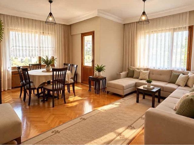 KADIKÖY KIZILTOPRAK’TA MARMARAYA YAKIN 5.KATTA 3+1 SATILIK DAİRE