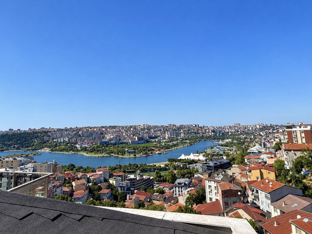 GÖL MANZARALI 155 M2 SÜTLÜCE SATILIK DUBLEKS BÜYÜK TERASLI