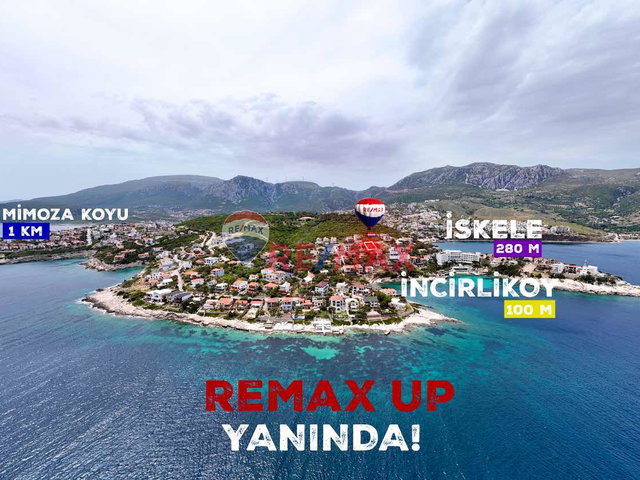 İNCIRLIKOY'DA PANORAMIK DENIZ MANZARALI TAM MÜSTAKIL VILLA