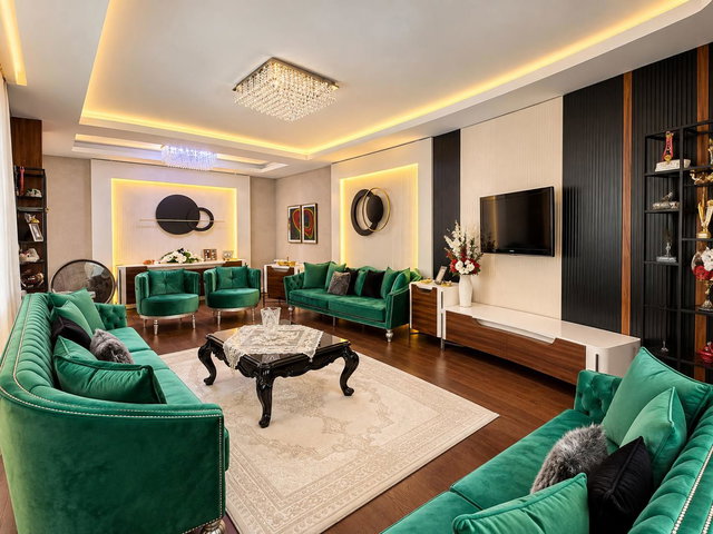 FUAT MOREL’DE MODERN MİMARİLİ, EBEVEYN BANYOLU, MÜSTAKİL TRİPLEKS  VİLLA