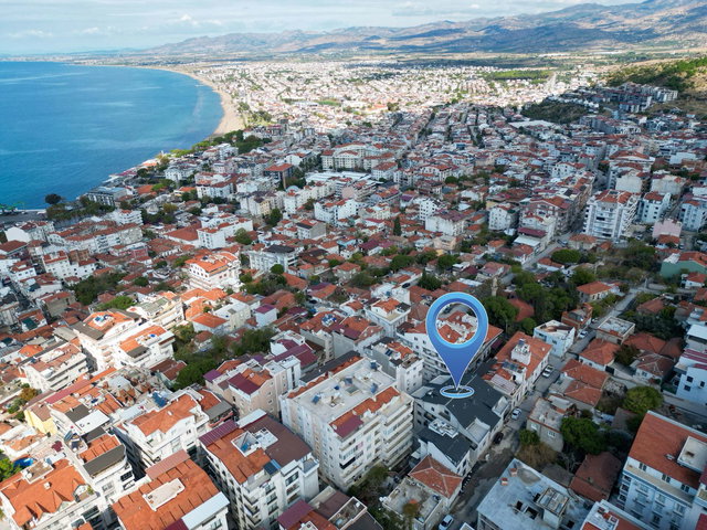 DİKİLİ SALİMBEY'DE MERKEZİ KONUMDA SATILIK 2+1,SIFIR DAİRE...