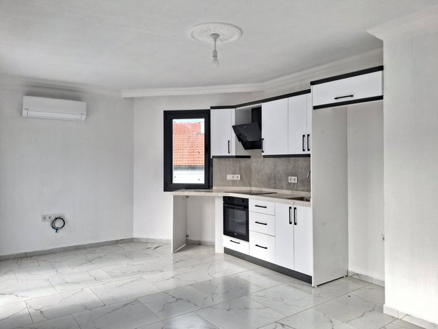 DATÇA MERKEZDE SIFIR 1+1 2. KAT KİRALIK DAİRE