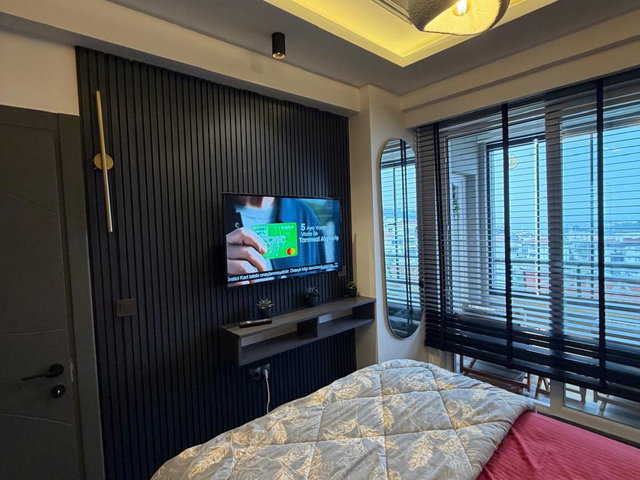 ATAKUM GÜLPARK 3 SITESI DENIZ MANZARALI TASARIM FULL EŞYALI SATILIK 1 + 1 DAIRE