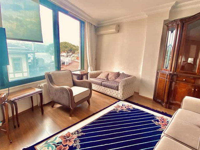 REMAXASHİLL, BEYLERBEYİ SAHİL,EŞYALI,DENİZ MANZARALI 2+1 DAİRE