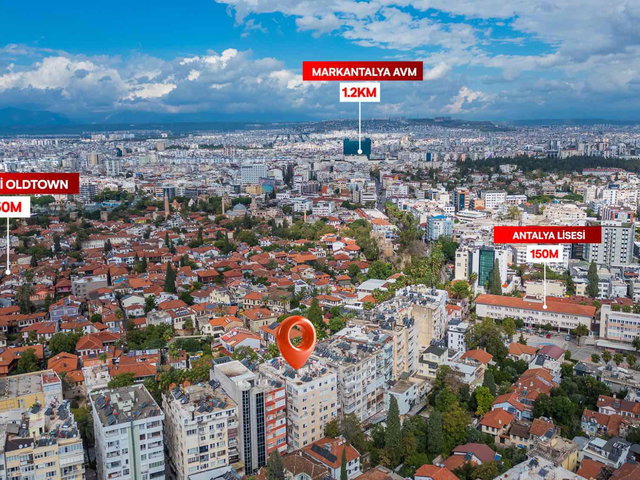 HAŞİMİŞCAN’DA ATATÜRK CADDESİ ÜZERİNDE, KALEİÇİ KARŞISI 3+1 SATILIK DAİRE
