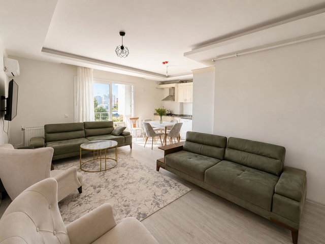 REMAX RİNA’DAN YENİŞEHİR’DE HAVUZLU SİTEDE  FULL EŞYALI 2+1