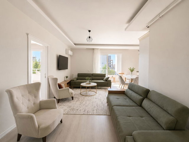 REMAX RİNA’DAN YENİŞEHİR’DE HAVUZLU SİTEDE  FULL EŞYALI 2+1