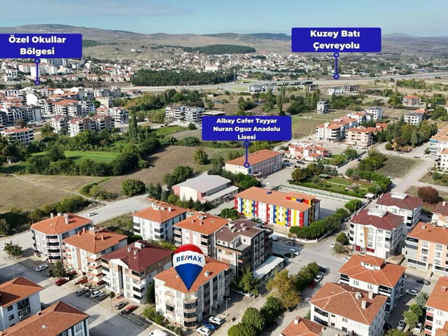 REMAX MİD PAŞAALANI MAH GENIŞ KULLANIM HARIKA KONUM 3+1 SATILIK DAIRE