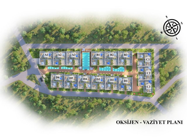 KUŞADASI DAVUTLAR OKAİJEN PROJESİ’NDE DOĞAYLA İÇ İÇE, KONFORLU 1+1 DAİRE!