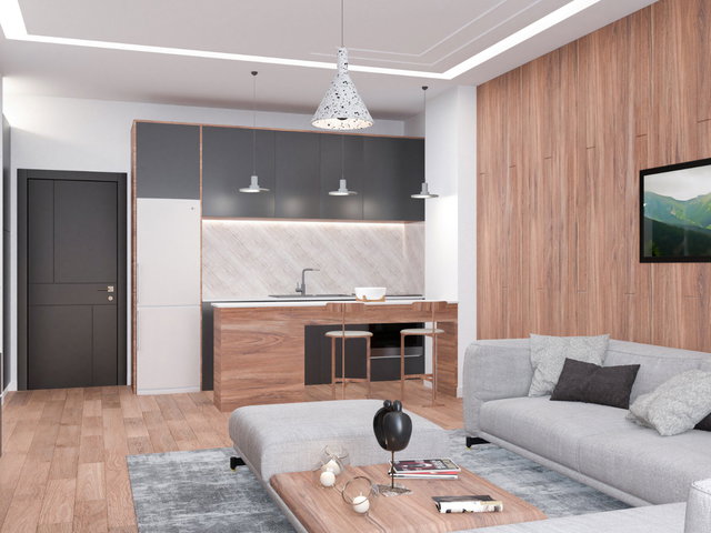 REMAX LAVANDA'DAN UYSAL SUITE' DE FUL EŞYALI 1+1DAİRE