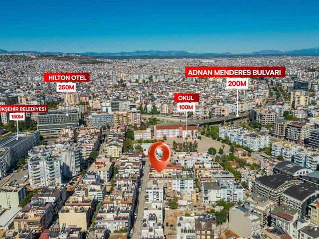 MURATPAŞA YÜKSEKALAN’DA 2+1 | YÜKSEK GİRİŞ | BALKONLU | KREDİYE UYGUN