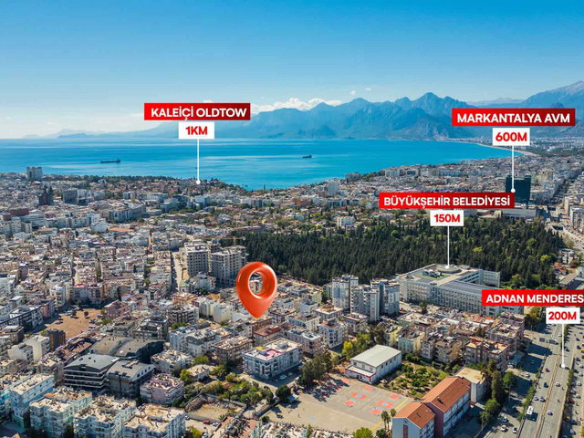MURATPAŞA YÜKSEKALAN’DA 2+1 | YÜKSEK GİRİŞ | BALKONLU | KREDİYE UYGUN