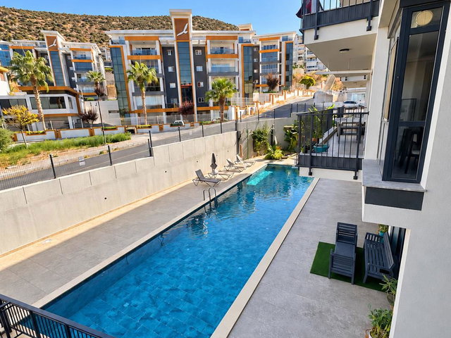EGELIFE RESIDENCE’TA DENİZ, HAVUZ VE PARK MANZARALI LÜKS 1+1