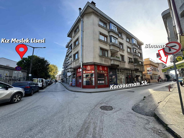 ÇARŞI MERKEZDE OFİS / EV KULLANIMINA UYGUN TERASLI KİRALIK 2+1