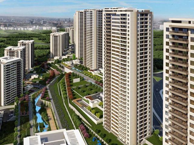 BEYTEPE AKÇALI KONUTLARI’NDA GÜNEY-DOĞU CEPHELİ 4+1   164 M² NET  İNŞAAT HALİNDE