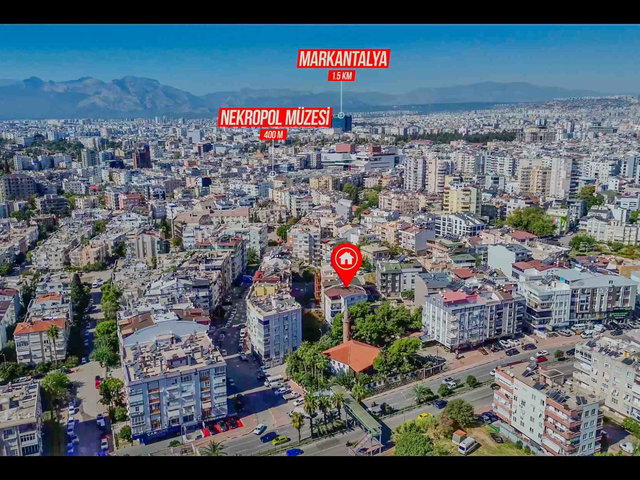 MERKEZI KONUMDA EŞYALI YA DA EŞYASIZ SATILIK IÇI YAPILI 2+1 DAIRE