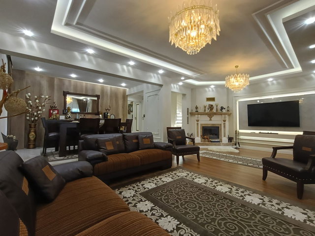 BÜYÜKÇEKMECE MİMARSİNANDA ULTRA LÜKS EŞYALI 4+1 TRİPLEKS VİLLA