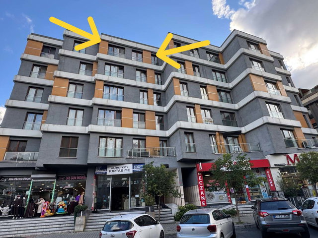 ALİBEYKÖY HALİÇ REZİDANS 1+1 70M² ÇİFT ASANSÖR, KAPALI OTOPARK, HAMAM, SAUNA ANKASTRE MUTFAK KLİMA
