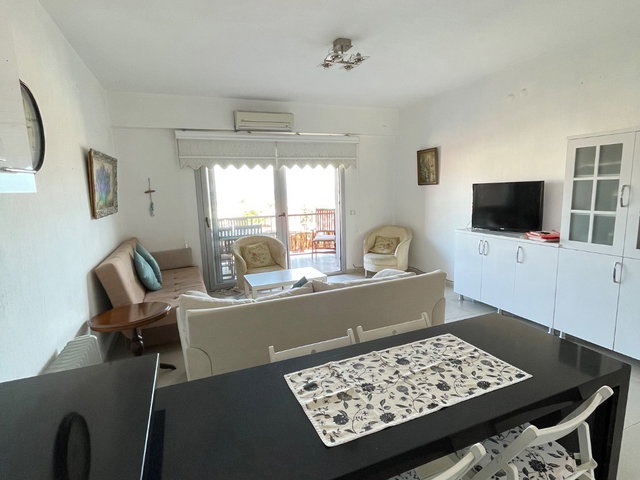 DATÇA MERKEZDE KİRALIK 2+1 FULL EŞYALI DENİZ MANZARALI DAİRE