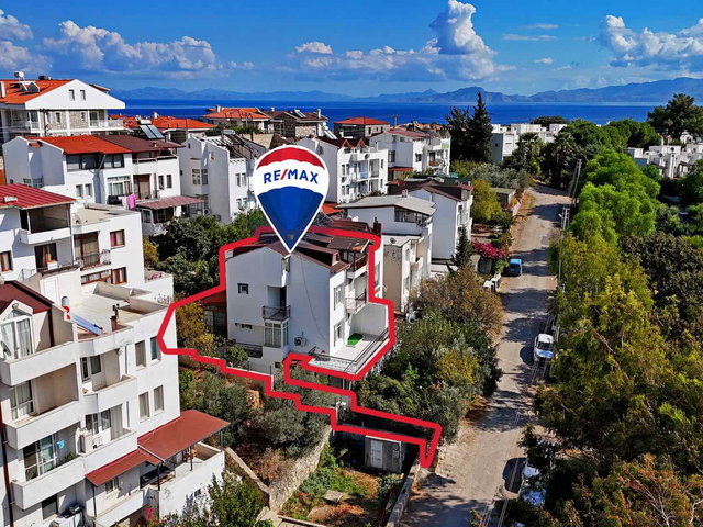 DATÇA MERKEZDE SATILIK 4+2 TRİPLEKS MÜSTAKİL EŞYALI EV | 190 M² NET | BALKON & TERAS