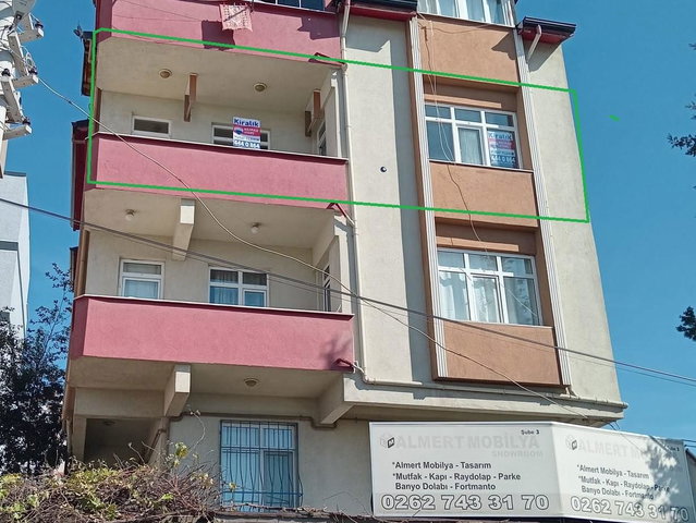 ÇAYIROVA İNÖNÜ MAH  KİRALI 2+1 GENİŞ TİP DAİRE
