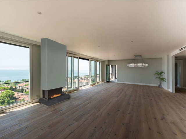 SAHIL PARSELI 3+1 -230M² - KESINTISIZ DENIZ MANZARASI-AKILLI EV