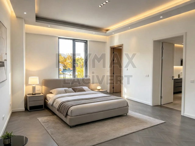 RE/MAX LACIVERT'TEN ŞEHIR MERKEZI'NDE 2+1 SIFIR DAIRE