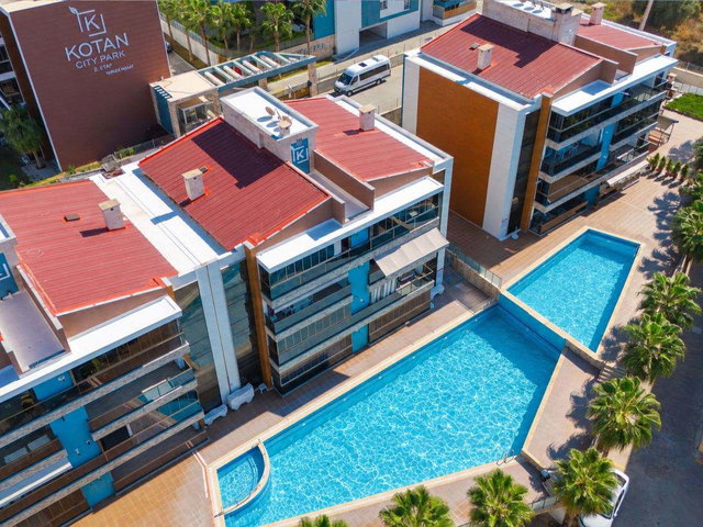 KOTAN CITY PARK 1 HAVUZ MANZARALI 3+1 BAHÇE KATI DOĞALGAZLI