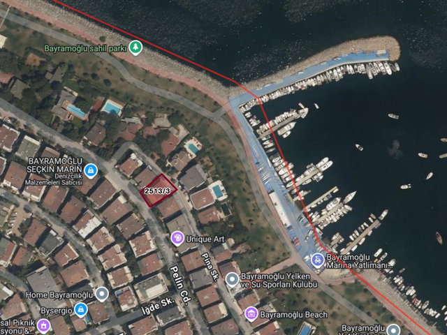DARICA BAYRAMOĞLU BALYANOZ KOYUNDA DENIZE 2. PARSEL DE MÜSTAKIL GIRIŞLI 2+1