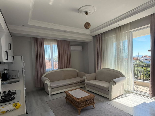 ORTACA DA EŞYALI 1+1 KİRALIK DAİRE | BALKONLU, 3. KAT