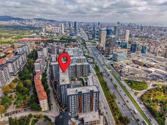 DÜNYA ŞEHİR'DE KİRALIK 2+1B TİPİ DAİRE